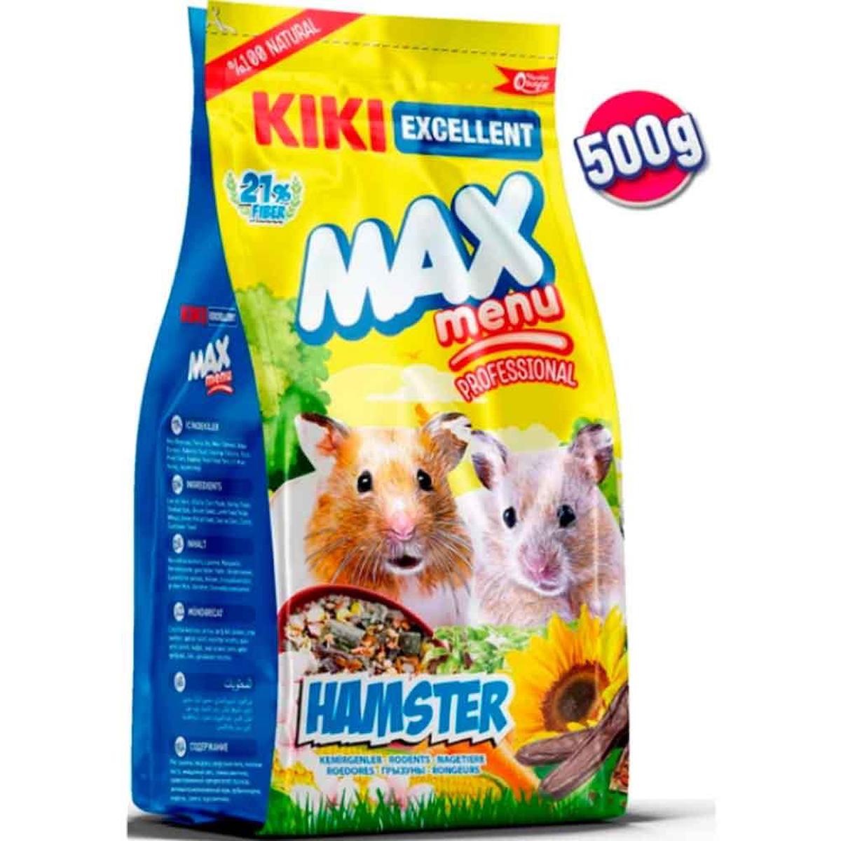 Kıkı Excellent Max Menu Hamster Yemi 500 Gr