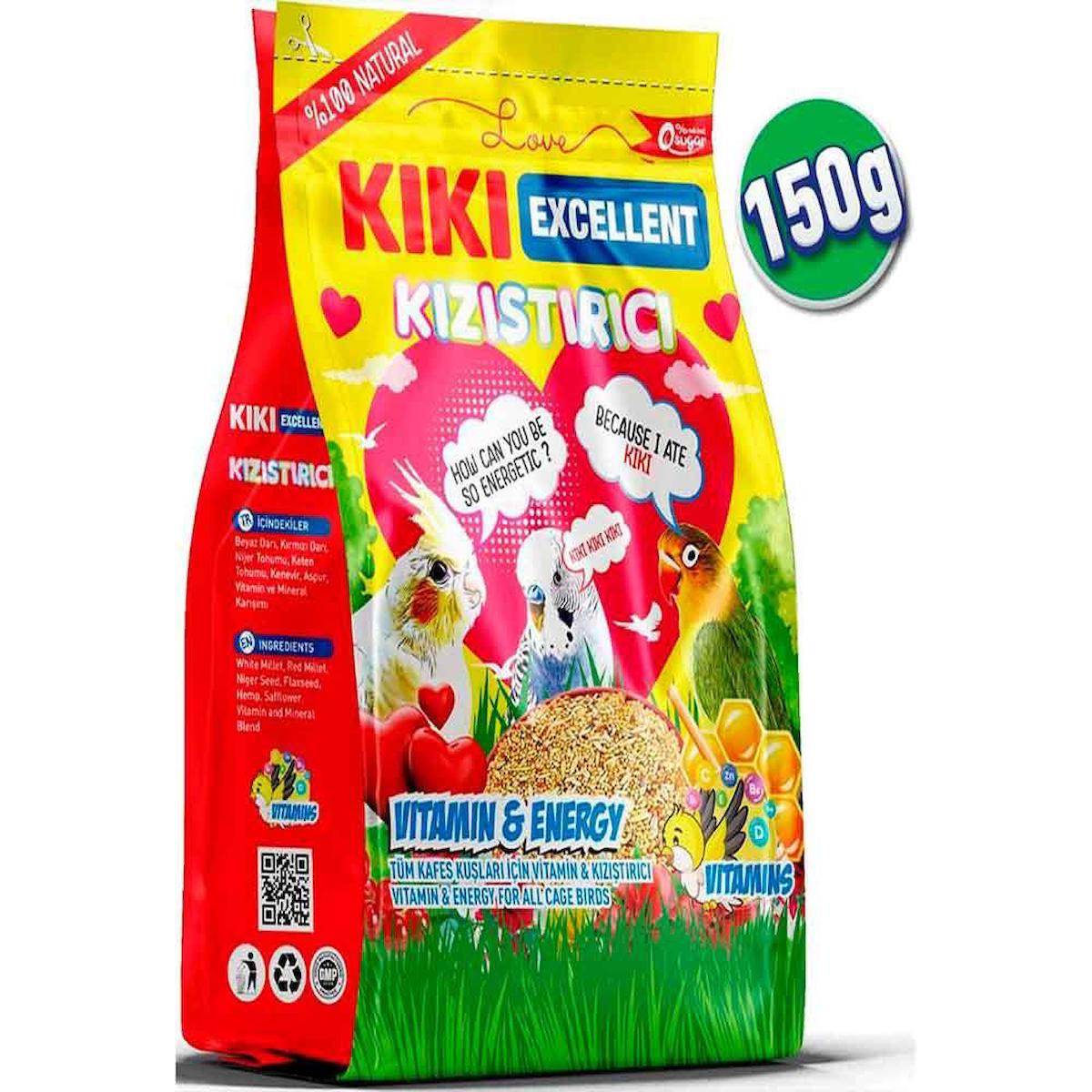 Kiki E x cellent Ballı 150 Gr Kanarya - Muhabbet Kuşu - Papağan Yemi 