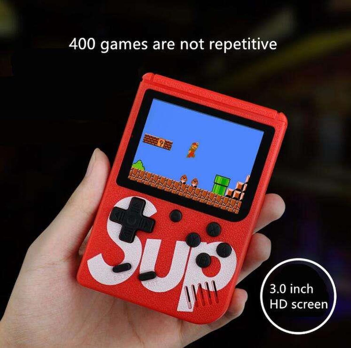Torima GC-01 Çift Kol 400 Nostalji Oyunlu Mini Atari Kırmızı
