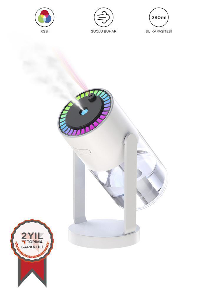 Torima CL28 Humidifier Hava Nemlendirici Yıldız Projektör Işıklı Buhar Makinesi