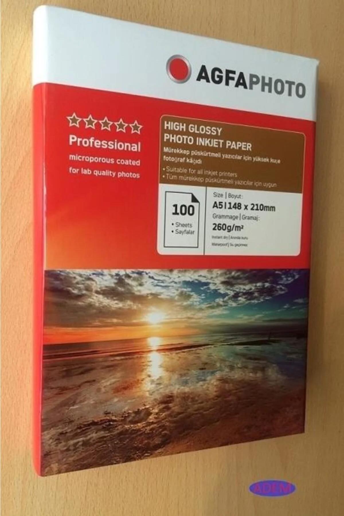 Agfa 148x210mm Baskı Kağıdı, Fotoğraf Kağıdı