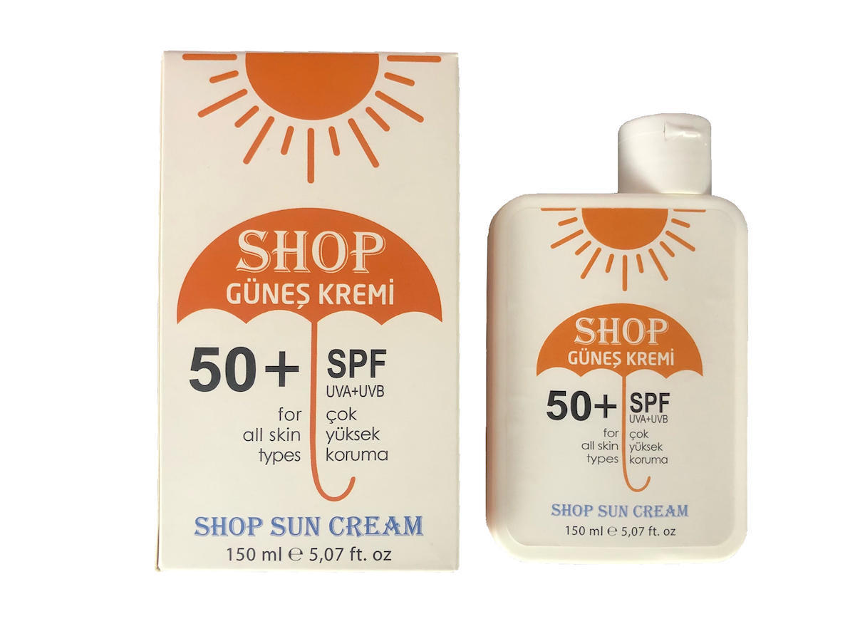 Shop Güneş kremi 50+ spf Yüksek korumalı 150 ml