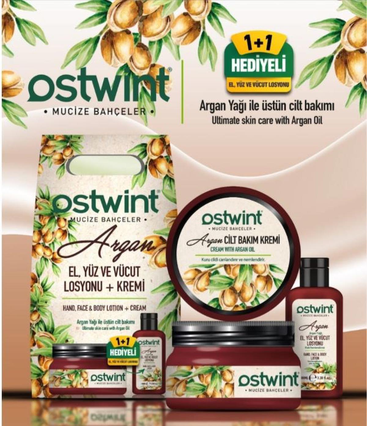 Ostwint 300 Ml Krem + 100 Ml Losyon Set Argan 8683835159871