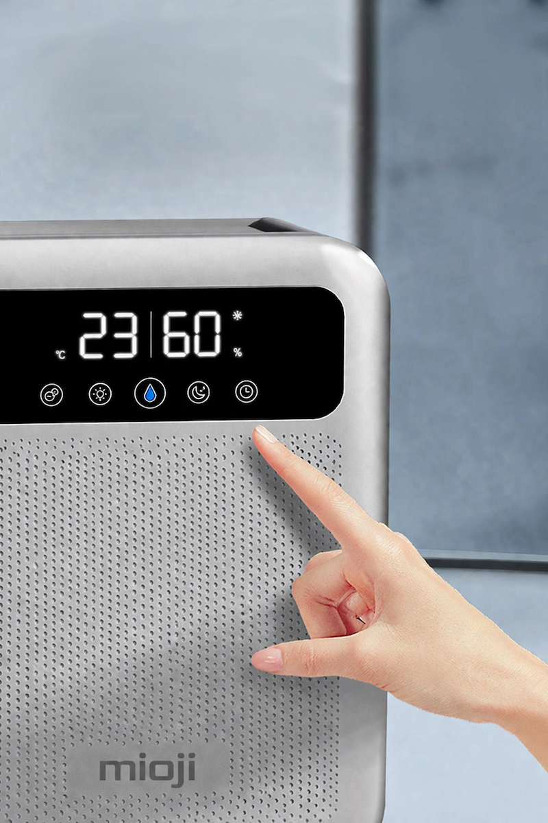 Mioji 30NEC Pro 3.8 Litre Çift Göstergeli Nem Alma ve İyon Hava Temizleme Cihazı – Silver