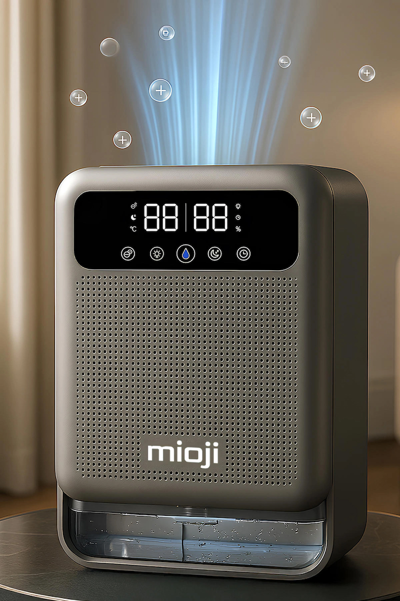 Mioji 30NEC Pro 3.8 Litre Çift Göstergeli Nem Alma ve İyon Hava Temizleme Cihazı – Silver