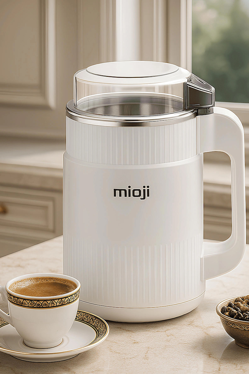 Mioji Mio CG34 500W Paslanmaz Çelik Bıçak Kompakt Baharat ve Kahve Öğütücü - Beyaz