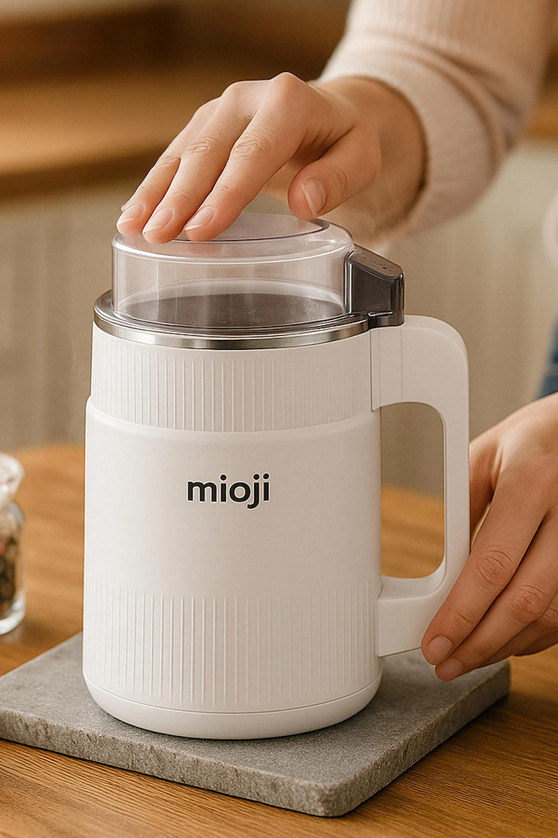 Mioji Mio CG34 500W Paslanmaz Çelik Bıçak Kompakt Baharat ve Kahve Öğütücü - Beyaz