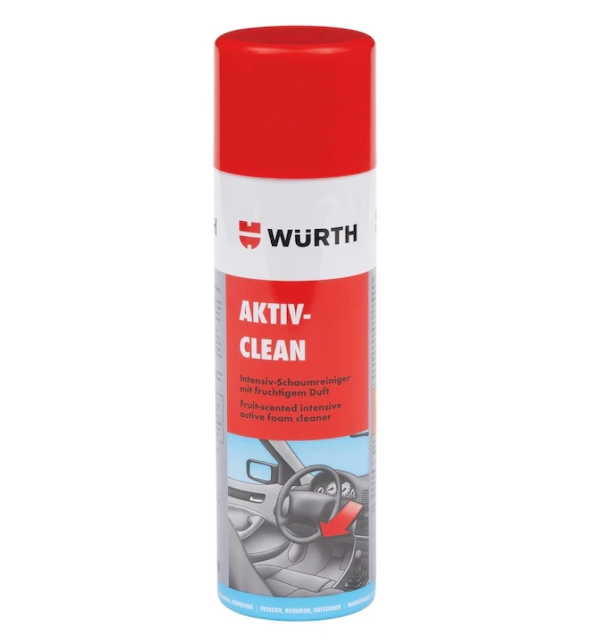 WÜRTH AKTİF CLEAN TEMİZLEYİCİ KÖPÜĞÜ 500 ML