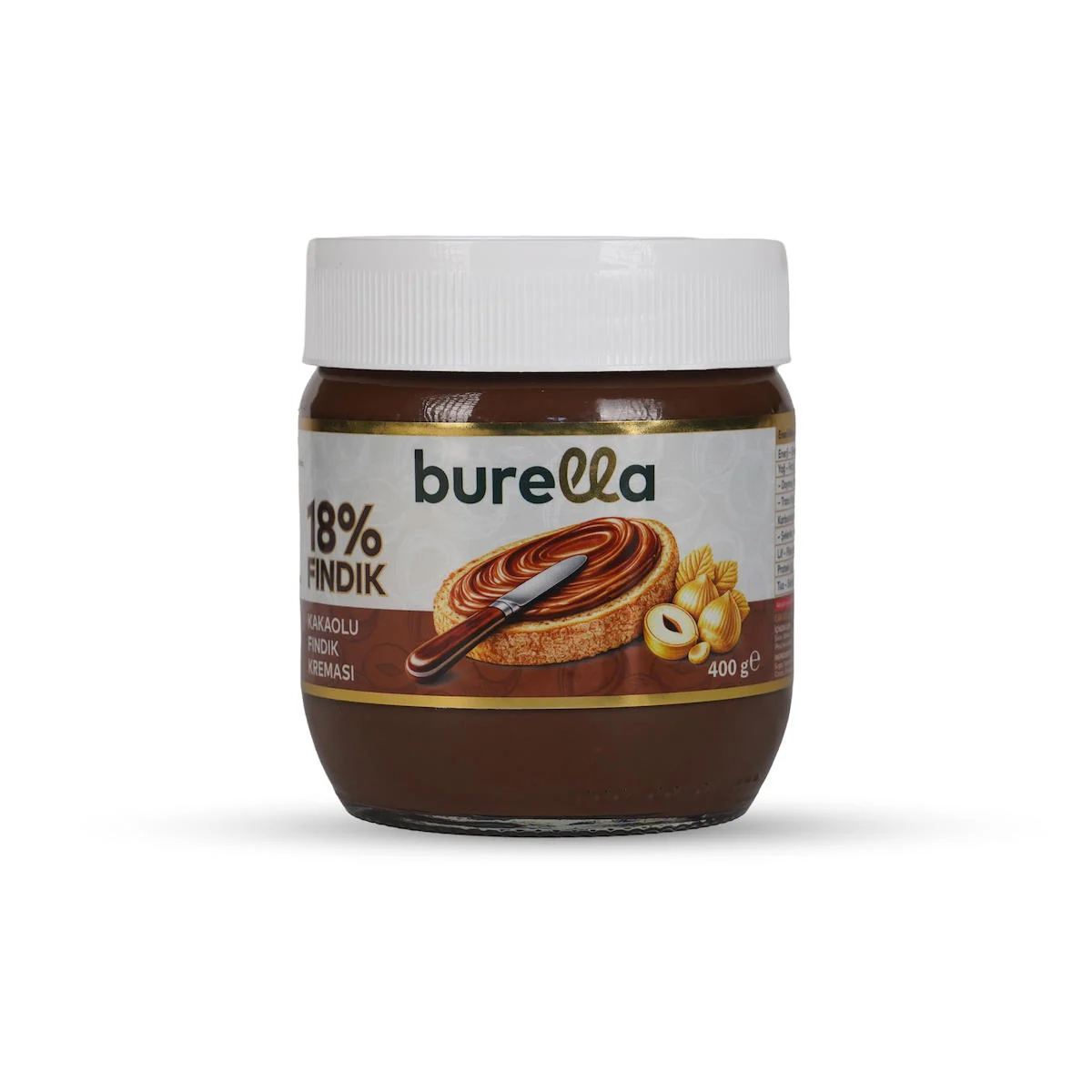 Kakaolu Fındık Kreması %18 400Gr