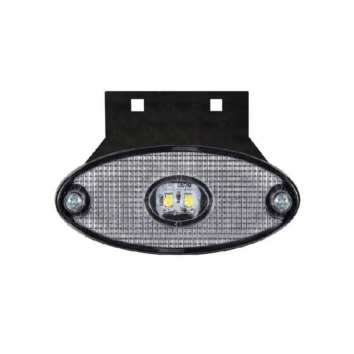 Dorse İşaret Lamba Braketli 2 Led'Li 100Mm 12V-24V Beyaz - FR0185-W