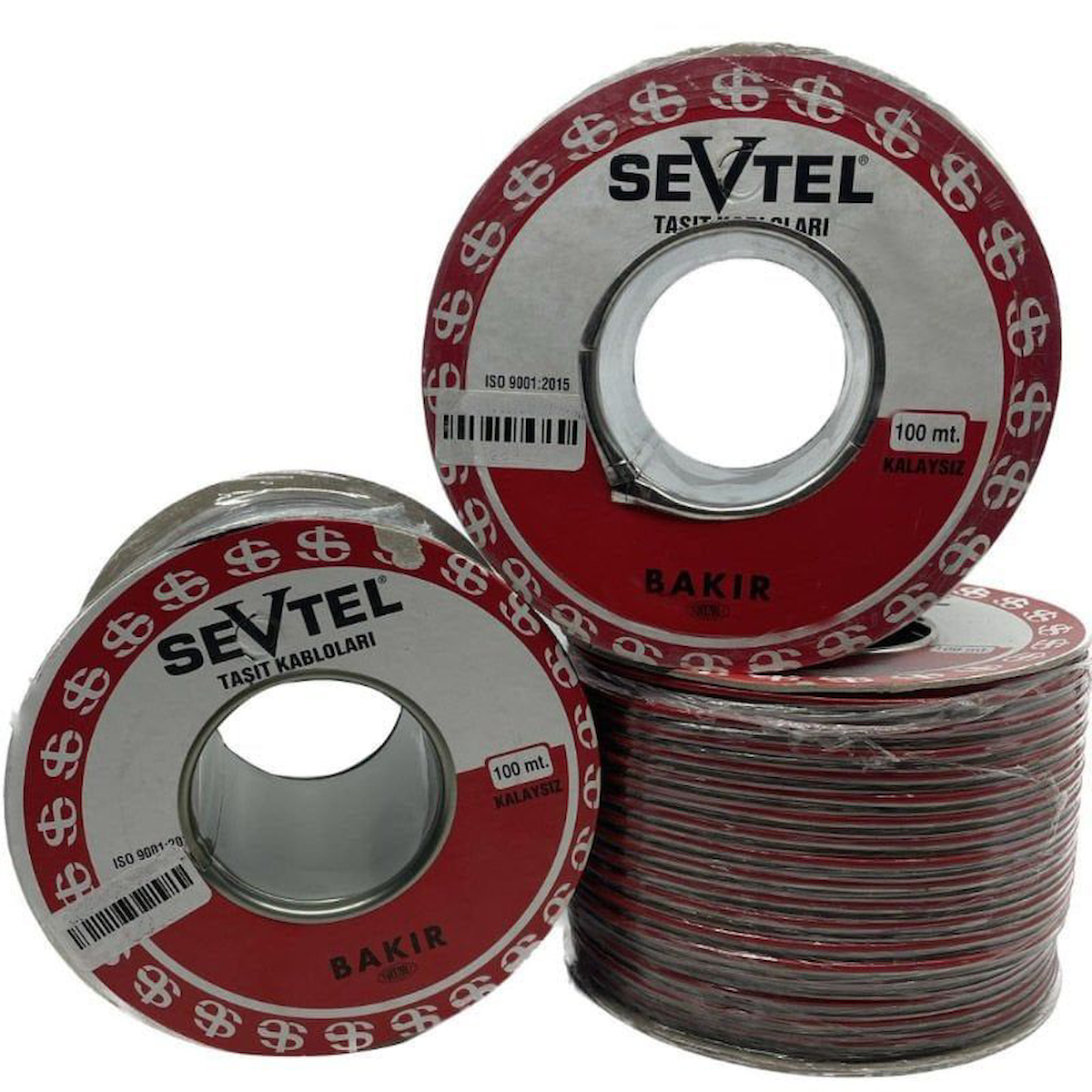 Sevtel Yassı Kordon Kablo 2*1.50 Mm2 Şeffaf 1 Mt - 5002