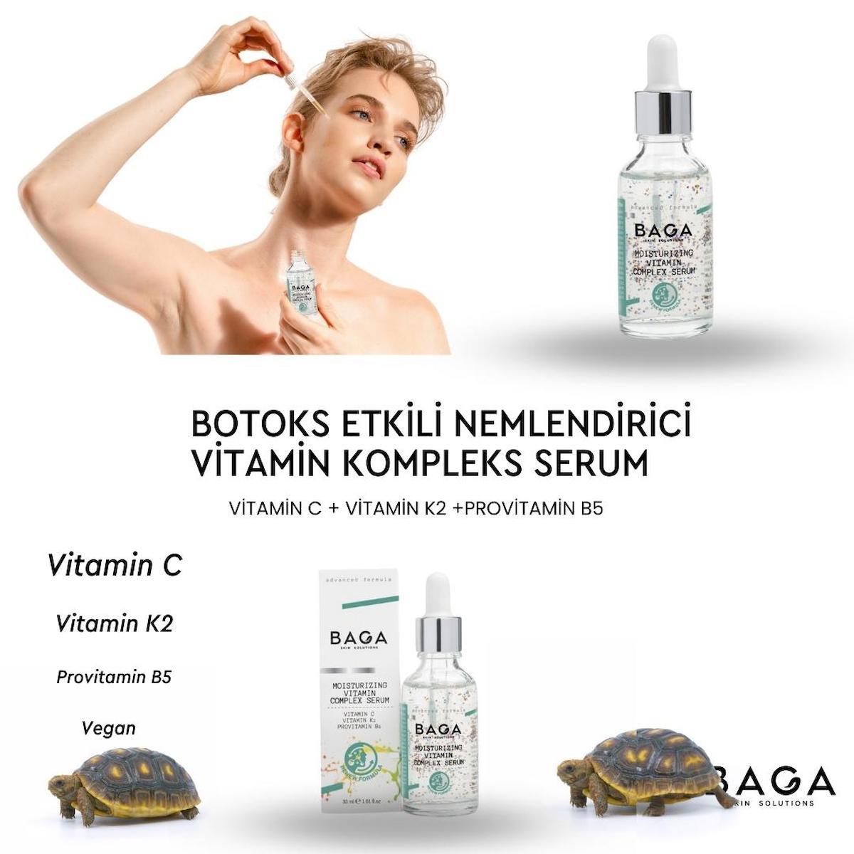 Baga Botoks Etkili Nemlendirici Vitamin Complex Serum