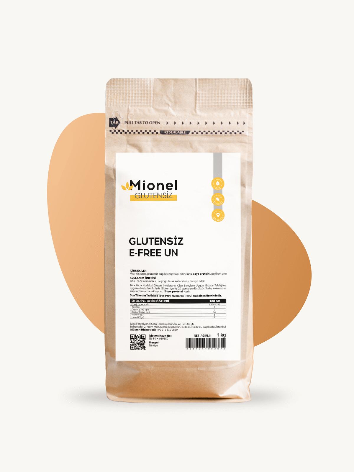 Glutensiz E Free Şekersiz Un 1kg