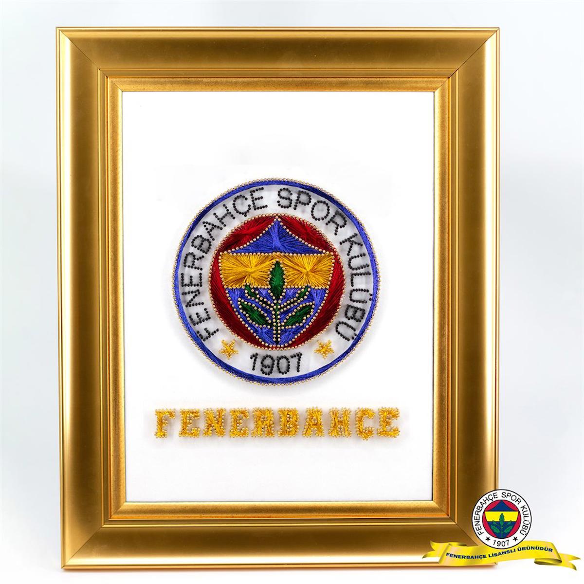 Gold Fenerbahçe Kişileştirilebilir Filografi Tablo