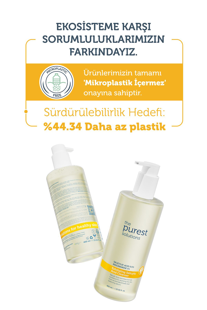 The Purest Solutions Sivilce ve Siyah Nokta Karşıtı Arındırıcı Temizleme Jeli 400 ml