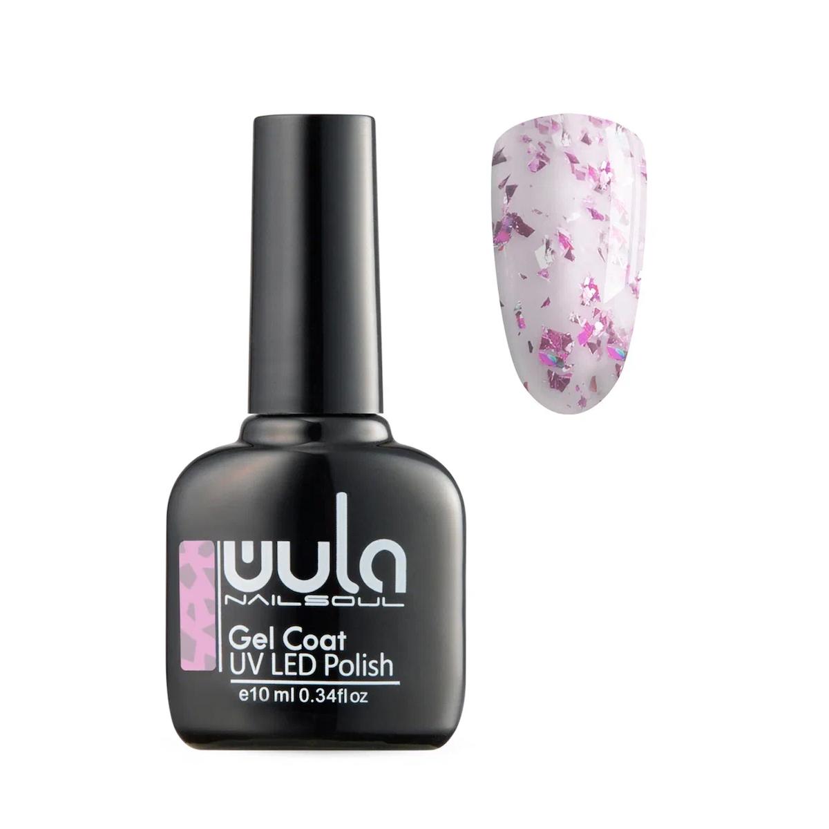 Wula Kalıcı Oje Nailsoul Glitter Rain Simli 10ml Ton 620