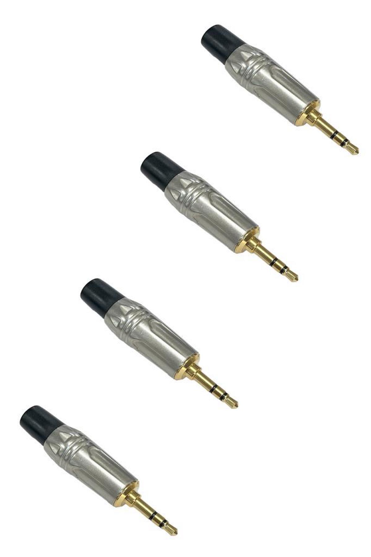 Hepa Merz SFC-S35-4X 3.5MM Altın uçlu Stereo Jack 3.5 mm Stereo Jak (4 ADET)