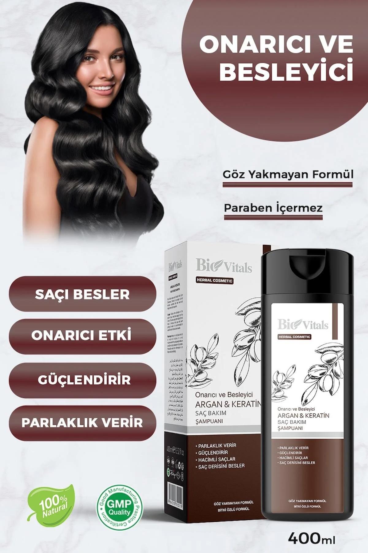 Argan Keratin Şampuan 400ml