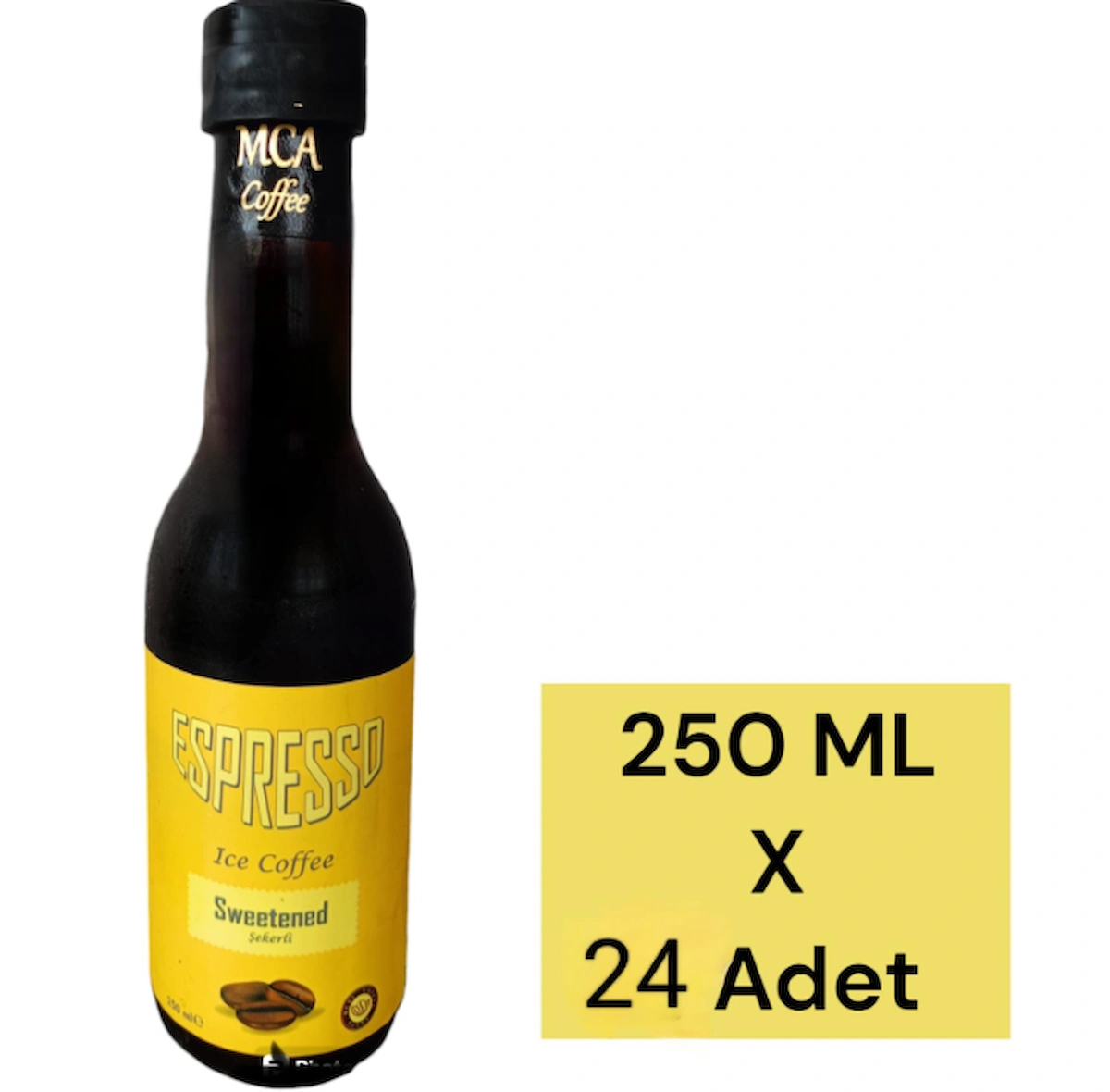 ESPRESSO SOĞUK KAHVE (ŞEKERli klasik) 250 ML x 24 adet