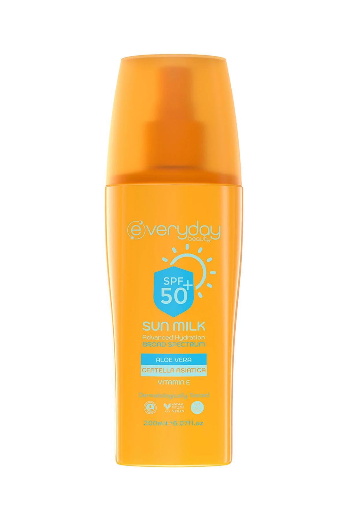 Güneş Koruyucu Süt SPF 50 200ml