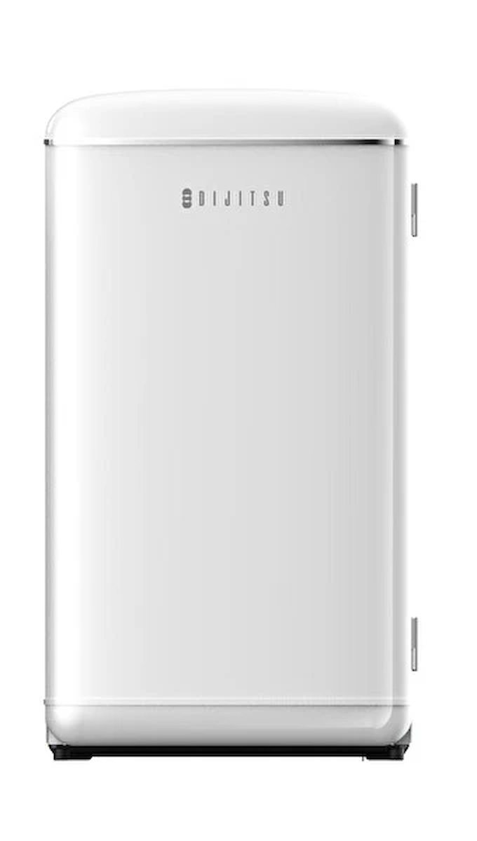 Dijitsu Db120 Retro Beyaz Buzdolabı