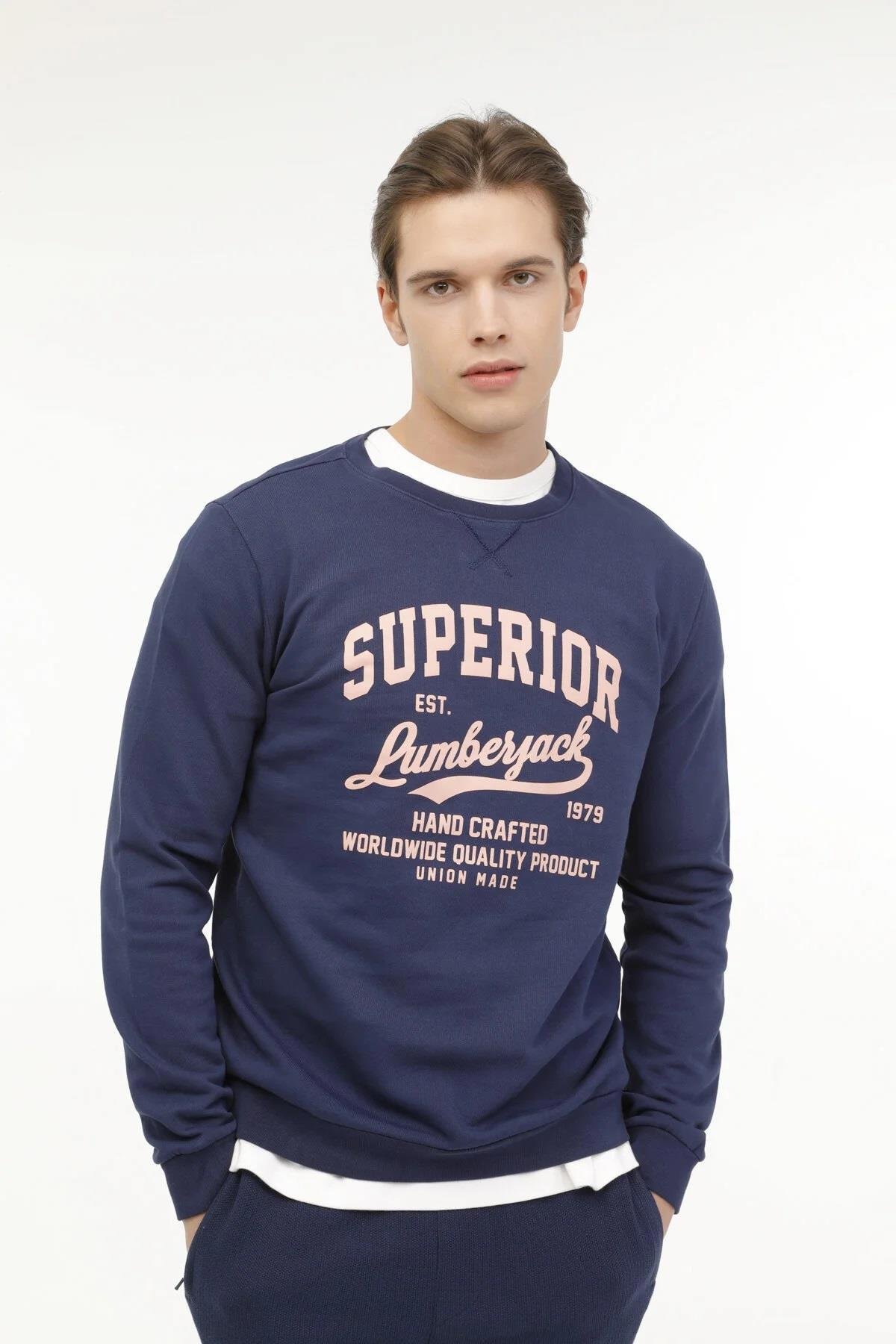 LUMBERJACK ML HECTOR 16URB1044 4FX ERKEK SWEATSHİRT Fiyatları ve