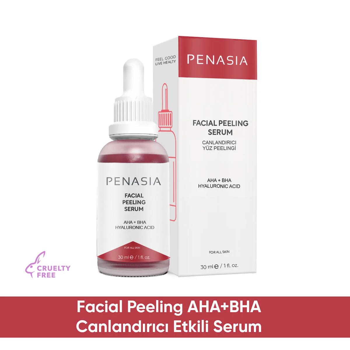 Facial Peeling AHA+BHA Canlandırıcı Etkili Serum