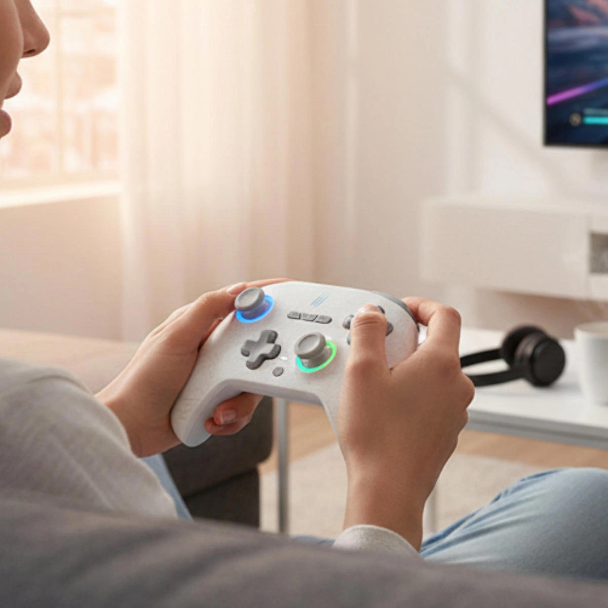 Tactical Mortal 2.4 Ghz/bt Çift Kablosuz Mod – Silikon Switch – Titreşimli – 18 Tuşlu Gamepad