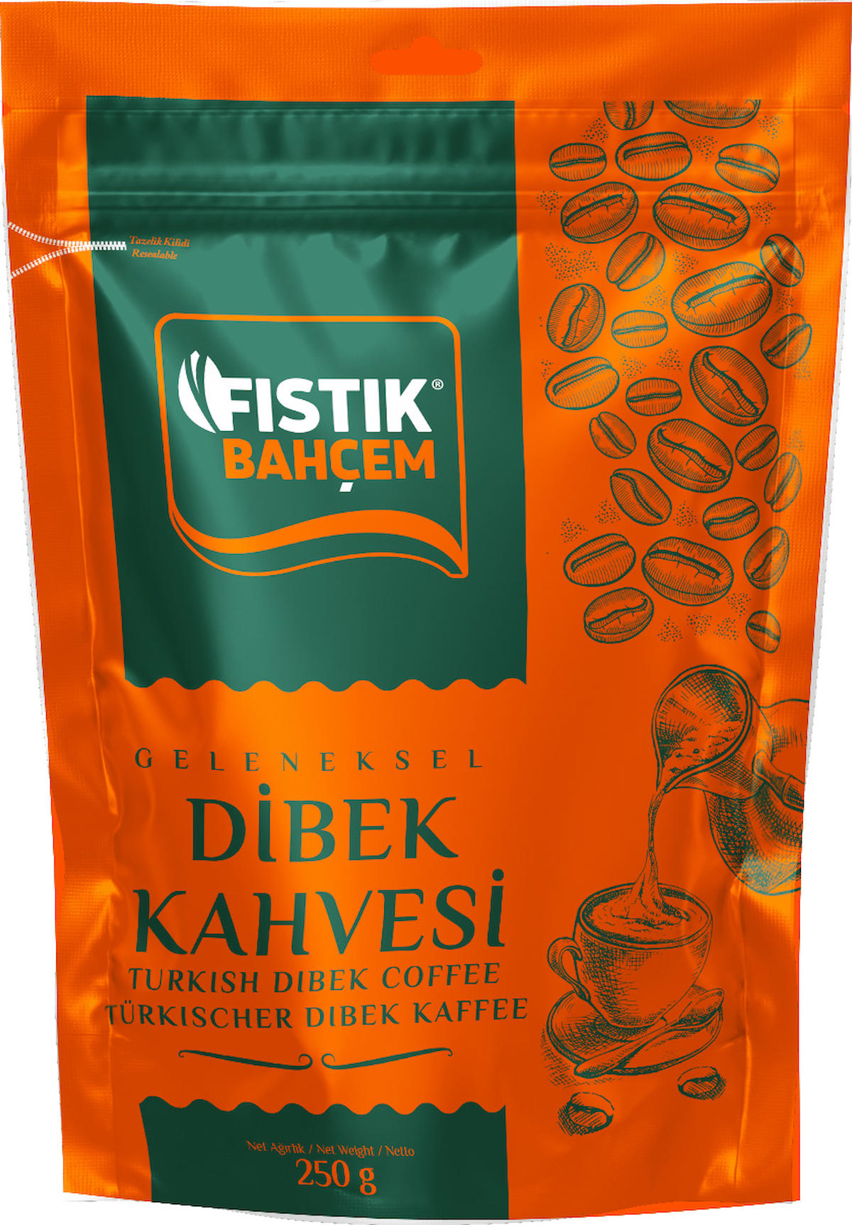 Fıstık Bahçem Dibek Kahvesi 250 Gr