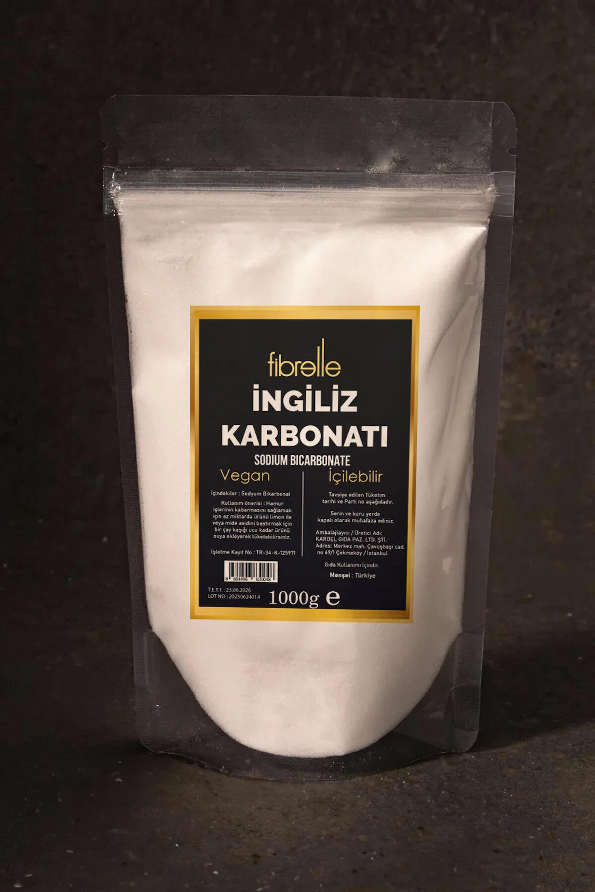 Ingiliz Karbonatı 1kg(1000G) / Yenilebilir/ Katkısız / Doğal / Vegan / Içilebilir -