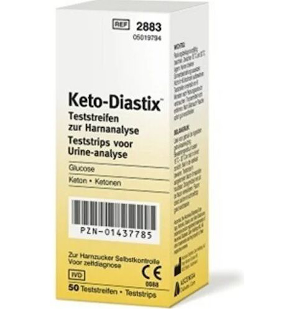 Medikalcim Keto Diastix Idrar Ölçüm Stribi 50 Adet Keto Diastix