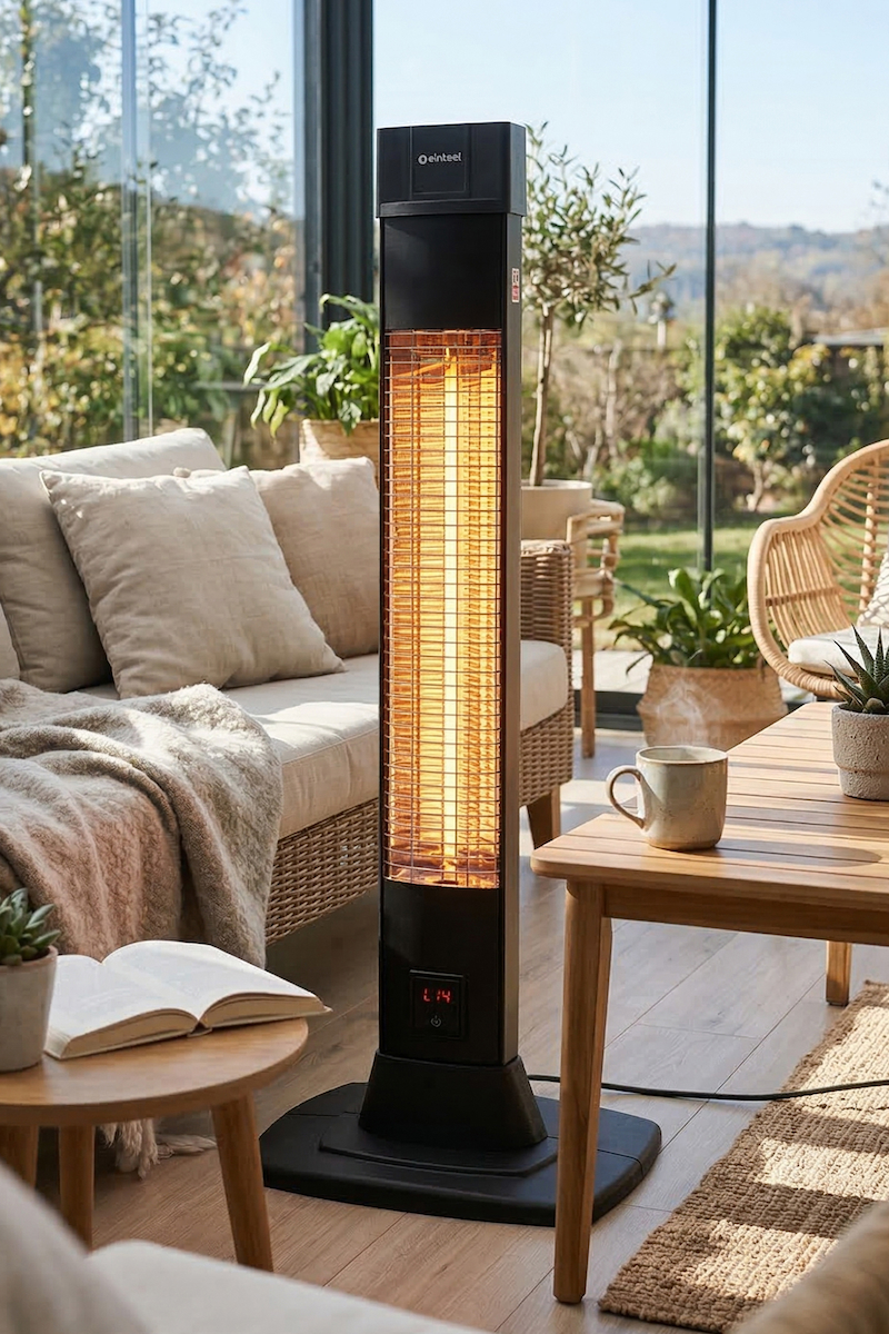 Flamo 2500W 4 Kademeli Uzaktan Kumandalı Karbon Infrared Duvar Isıtıcı 5965