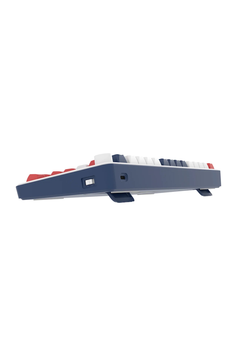Hawk Gaming HK255BR Membrane LCD RGB Kablosuz/Bluetooth Mavi Kırmızı Türkçe Gaming Klavye