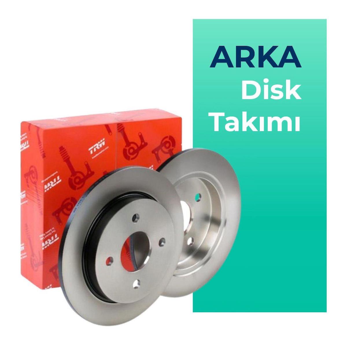 TRW HONDA JAZZ Arka Fren Disk Takımı (2009-2015)