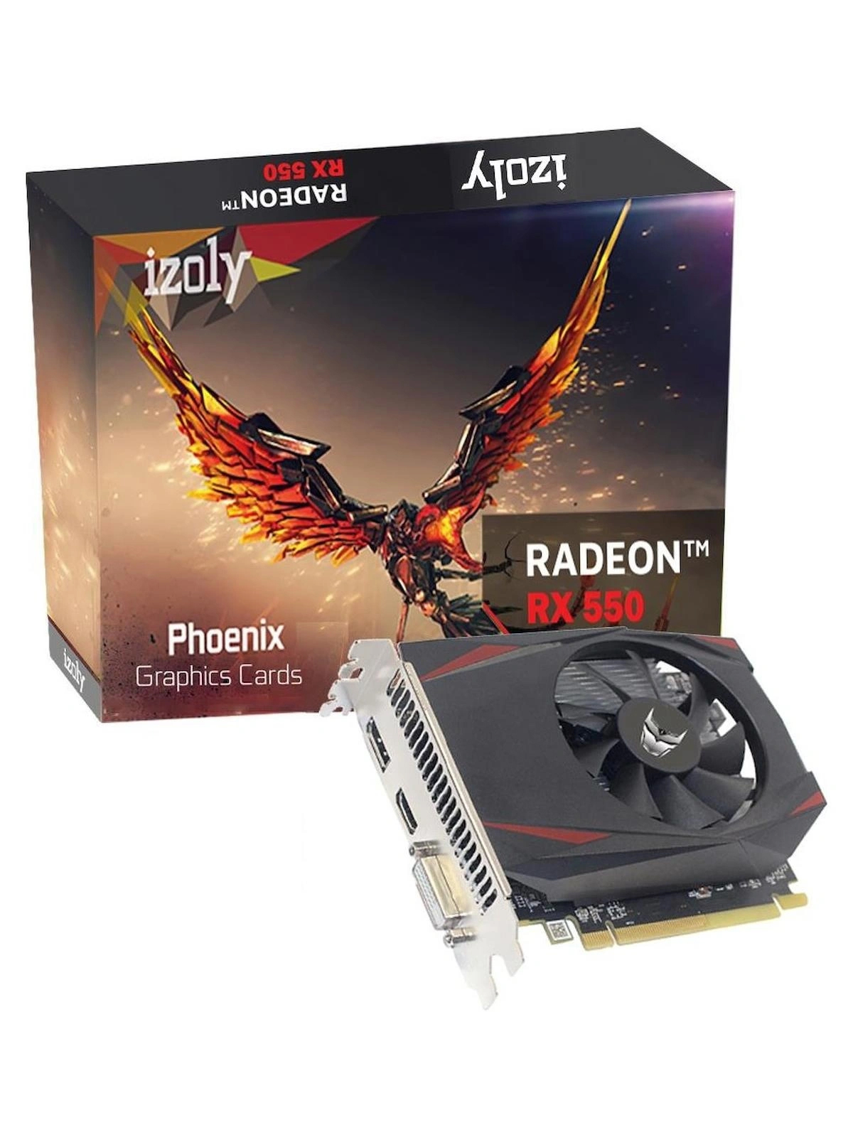 İzoly AMD Radeon RX550 4 GB GDDR5 128 Bit Ekran Kartı