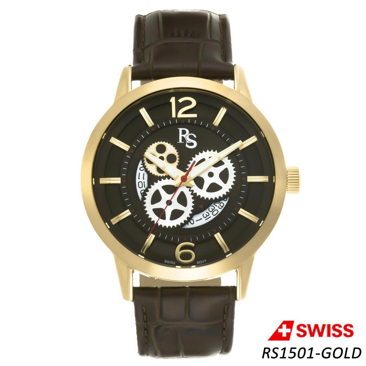 ROSARIC SWISS RS1501 ERKEK SAATİ - GOLD