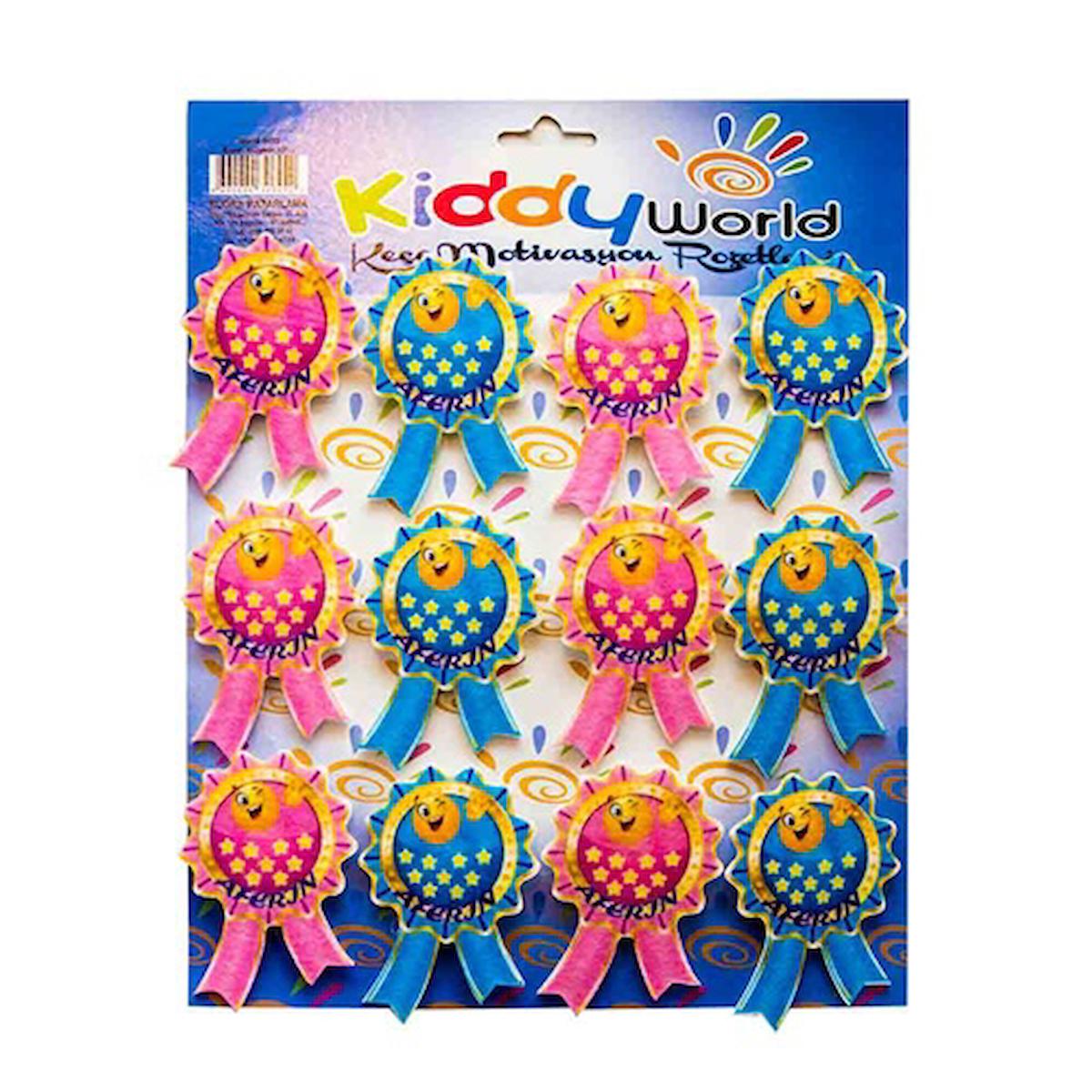 Kiddy World Motivasyon Keçe Rozet Bayram - 5 adet