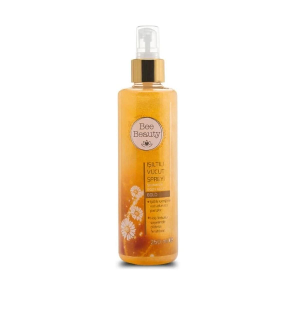 Bee Beauty Gold Işıltılı Vücut Spreyi 250 ML