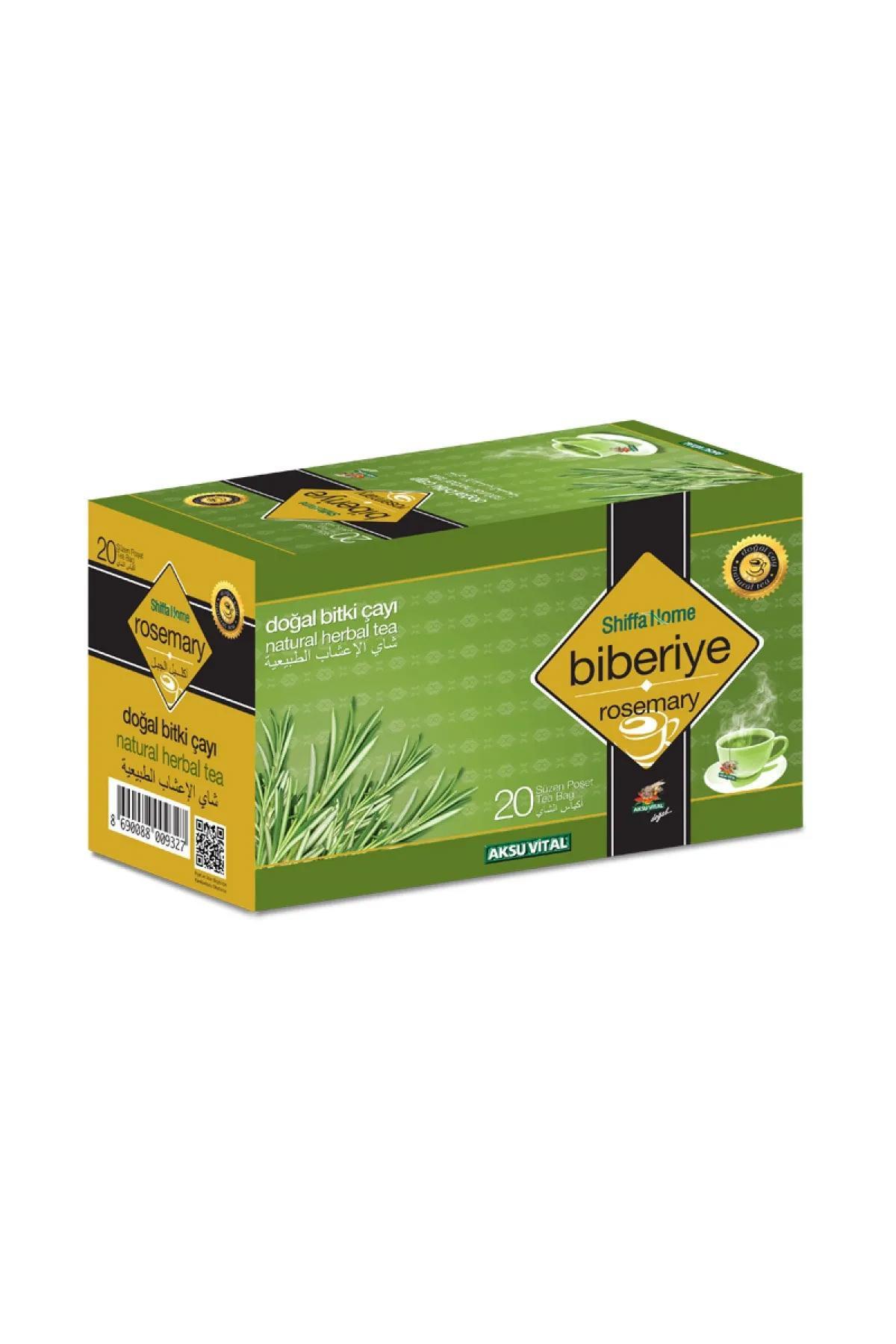 Biberiye (rosemary) Bitki Çayı 20 Adet Süzen Poşet