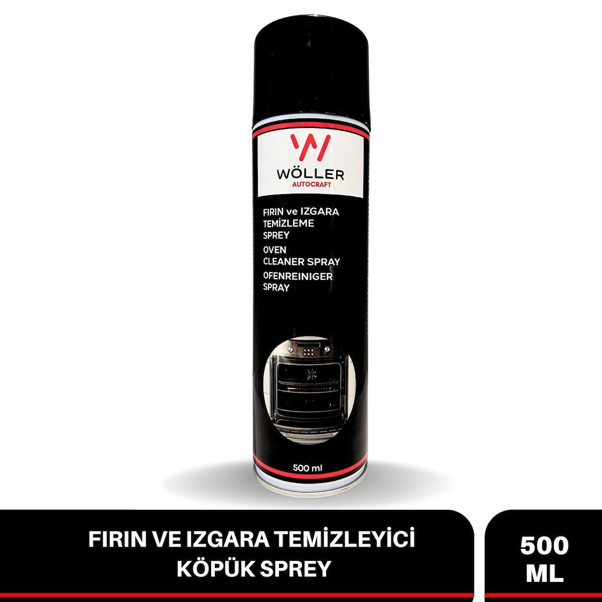 Wöller Fırın ve Izgara Temizleyici Köpük Sprey 500 Ml.