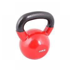 Voit Vinyl Kettlebell 16 Kg. Kırmızı