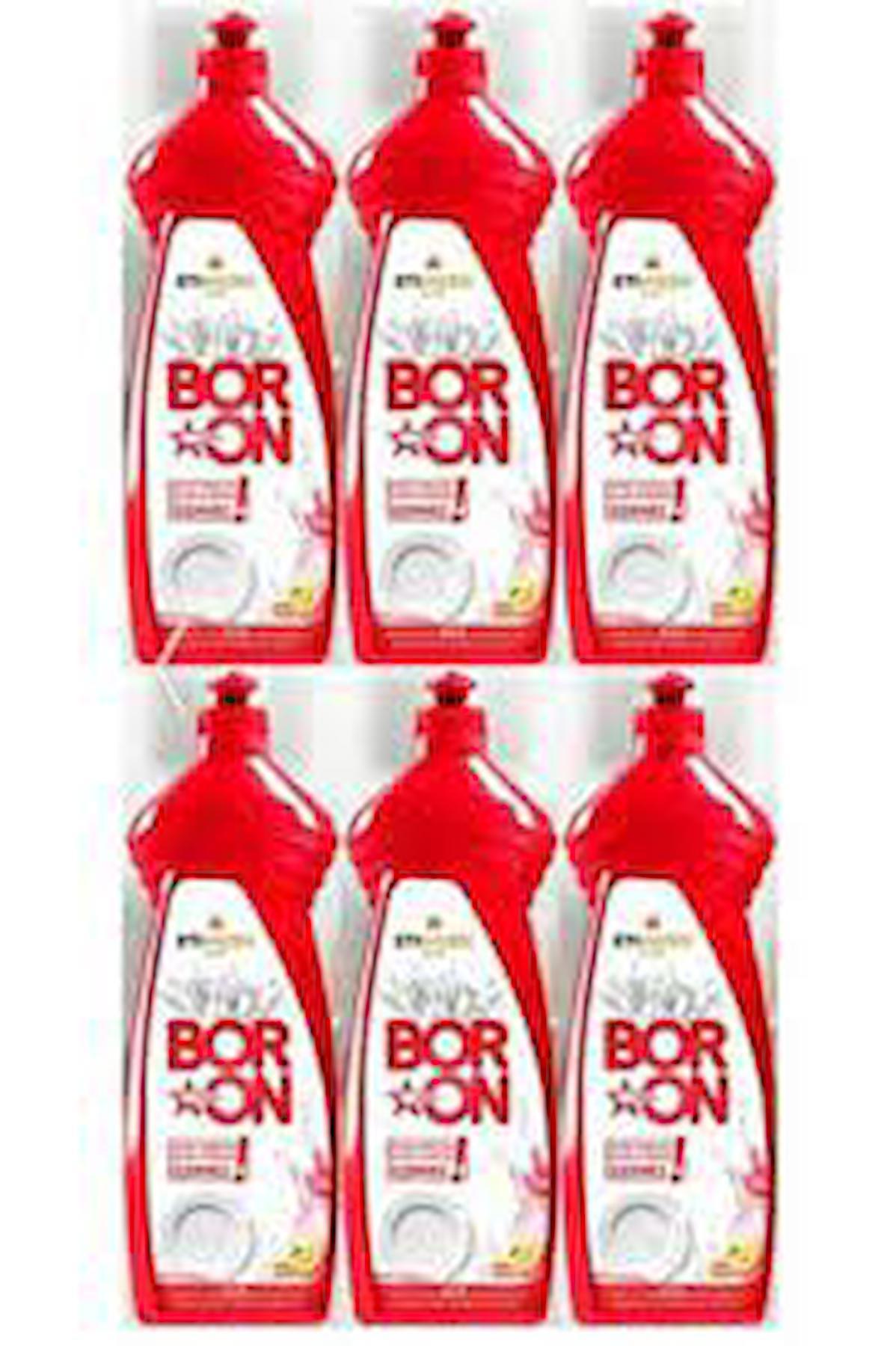 Boron 6x650 ml Elde Yıkama Deterjanı