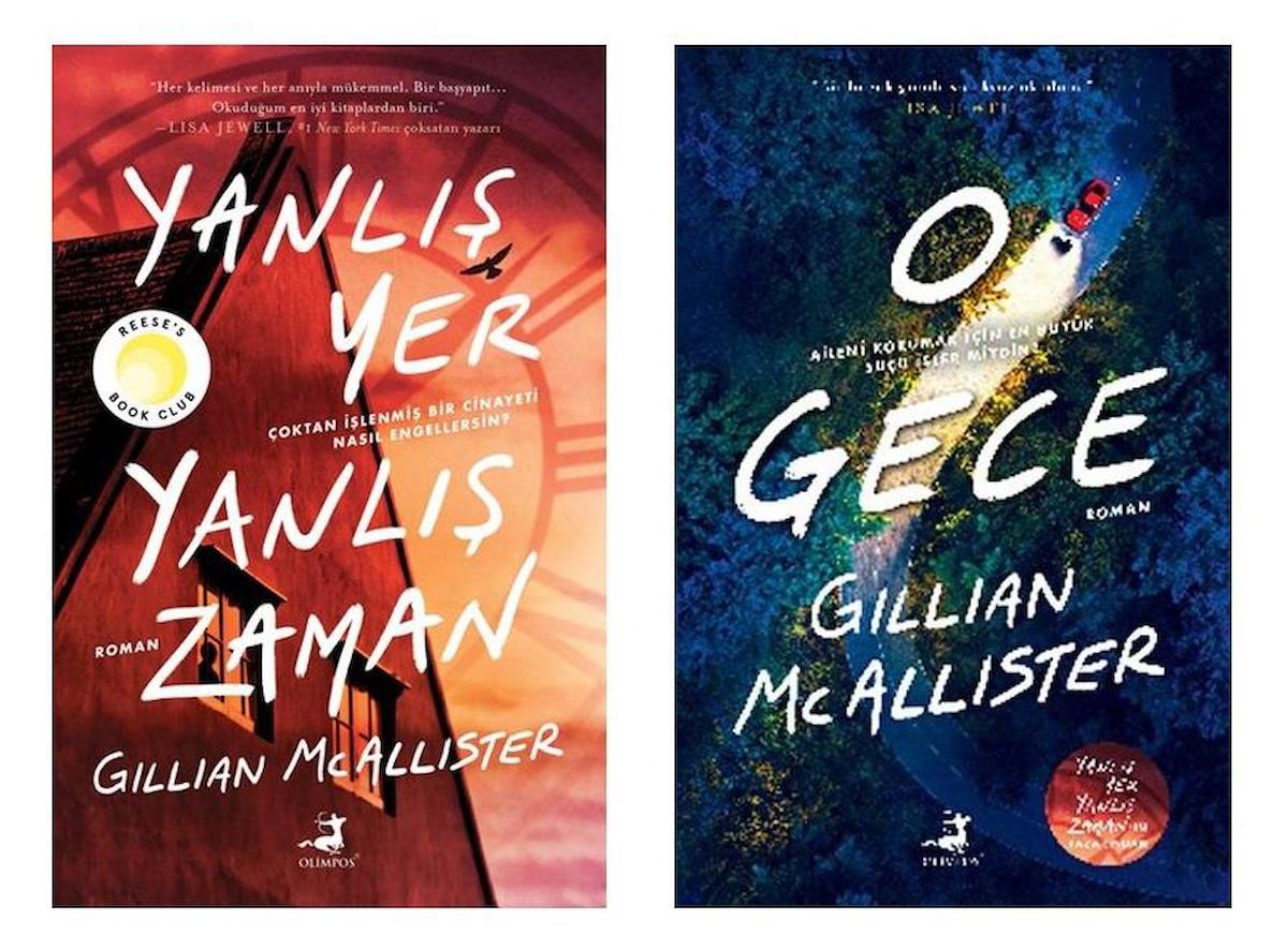 Gıllıan Mcallıster Yanlış Yer Yanlış Zaman + O Gece (2 Kitap)