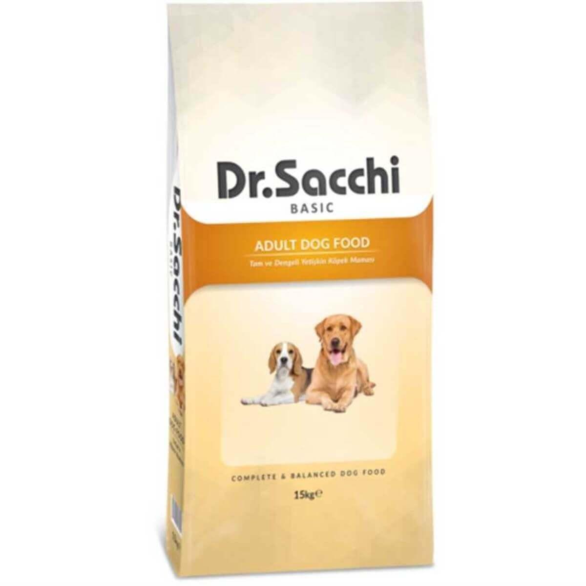 Dr. Sacchi Basic Tavuklu 15 kg Yetişkin Köpek Maması