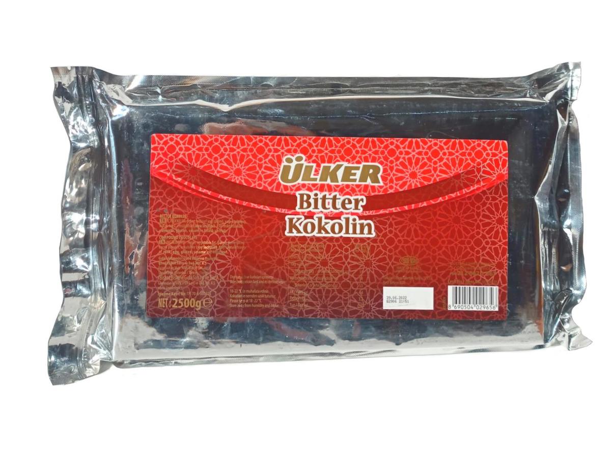 Ülker Bitter Konfiseri Kokolin Çikolata 2.5 kg