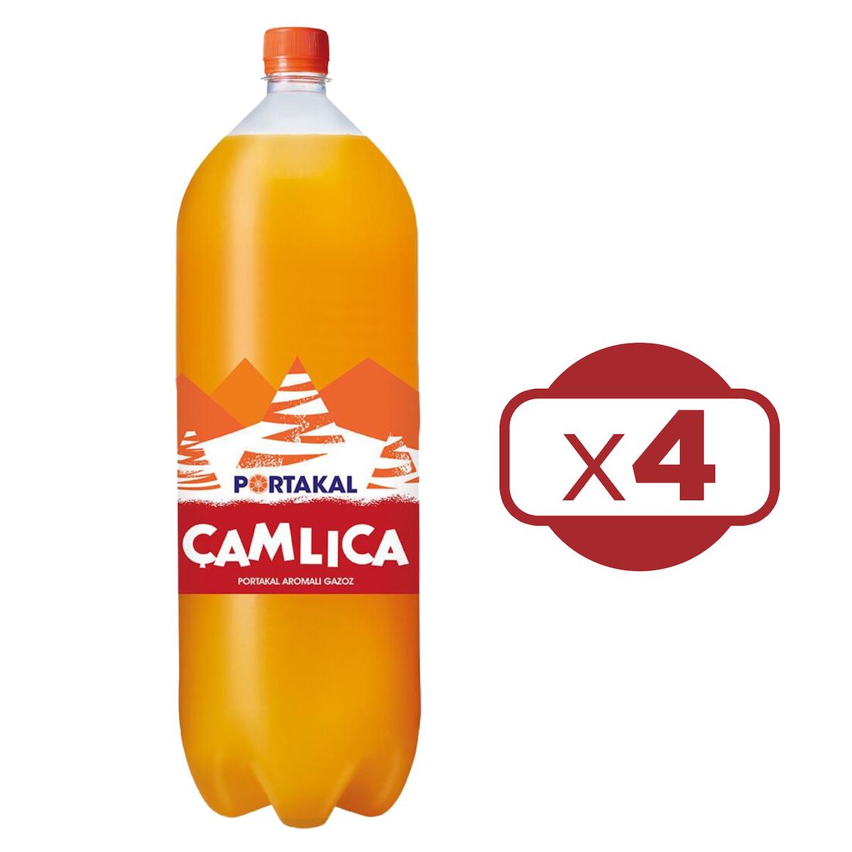 Çamlıca Portakal 2,5 lt x 4 Adet