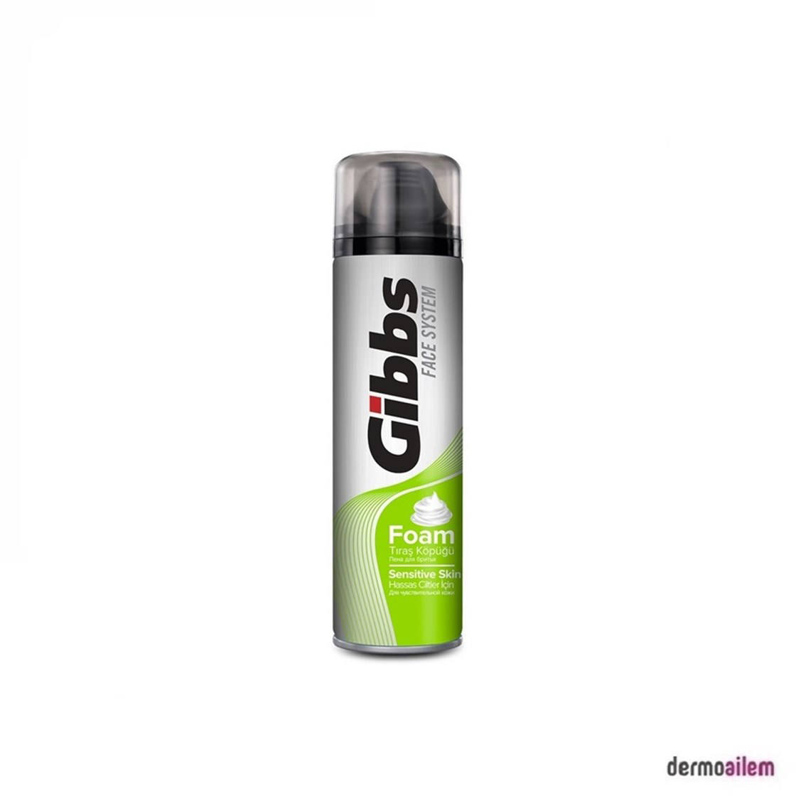 Gibbs Hassas Ciltler İçin Tıraş Köpüğü 200 ml