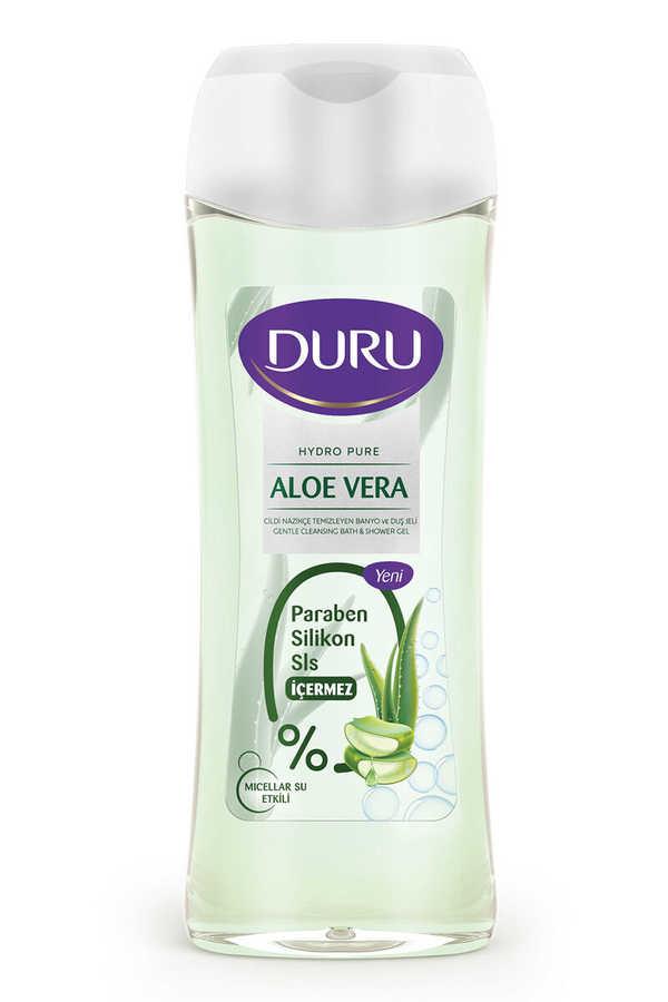 Duru Hydro Pure Aloe vera Aromalı Nemlendirici Tüm Ciltler İçin Kalıcı Kokulu Duş Jeli 450 ml