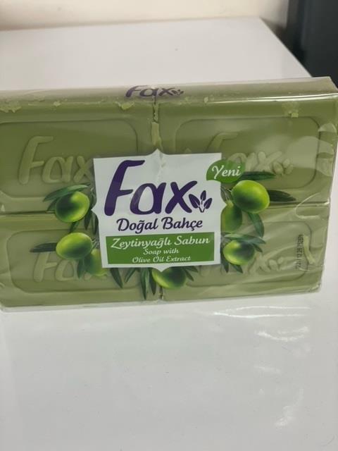 Fax Banyo Sabunu Zeytinyağlı 4 Lü 4x125 Gr=500 Gr