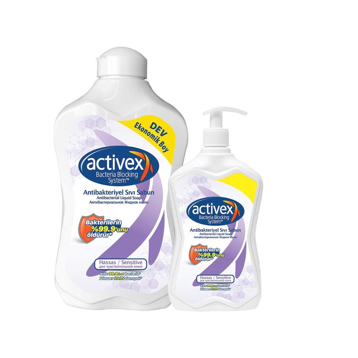 Activex Sıvı Sabun 1 Lt +500 Ml Hassas